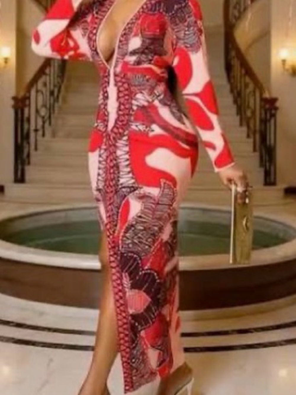 Women’s Long Sleeve Maxi SHEIN Dress XL